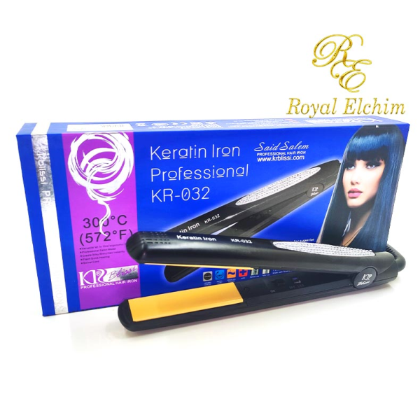 استخدام احترافى مكواة KR 032 HAIR STRAIGHTER